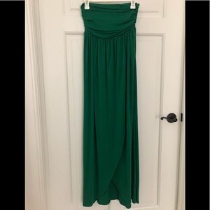 Hive & Honey Strapless Maxi Dress.